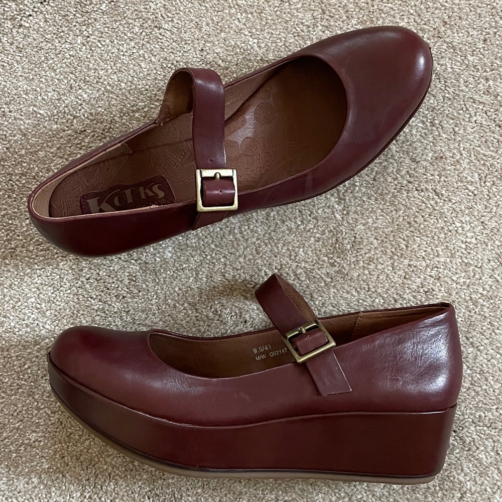 Korks by Kork Ease Leather Mary Jane 9.5